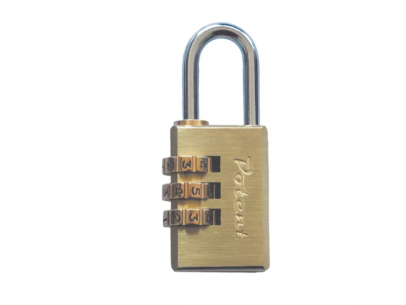Lucchetto ad Arco con Combinazione Metalplus - 30 mm - 9030CO (Acciaio e Ottone) Lucchetto ad Arco con Combinazione Metalplus - 30 mm - 9030CO (Acciaio e Ottone)