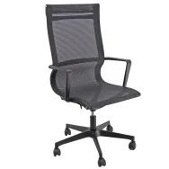 Poltrona Direzionale Tekno Unisit - Schienale Alto - TKANERO (Nero)