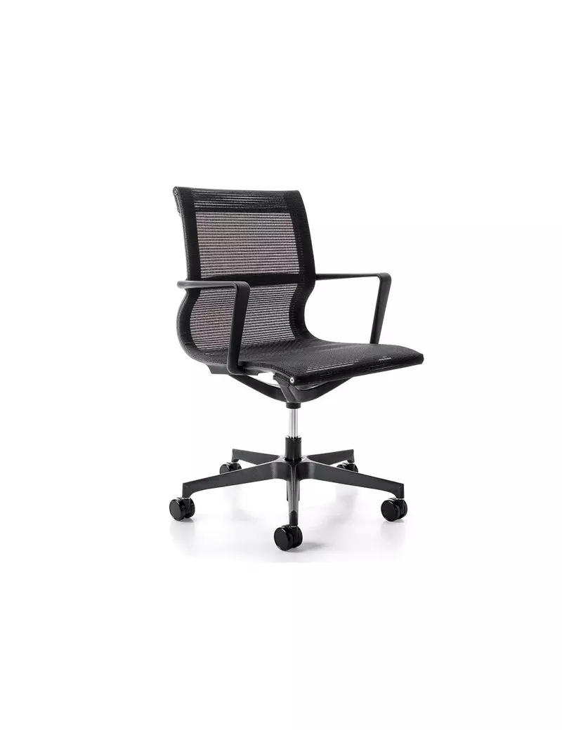 Poltrona Direzionale Tekno Unisit - Schienale Basso - TKANERO (Nero) Poltrona Direzionale Tekno Unisit - Schienale Basso - TKANERO (Nero)