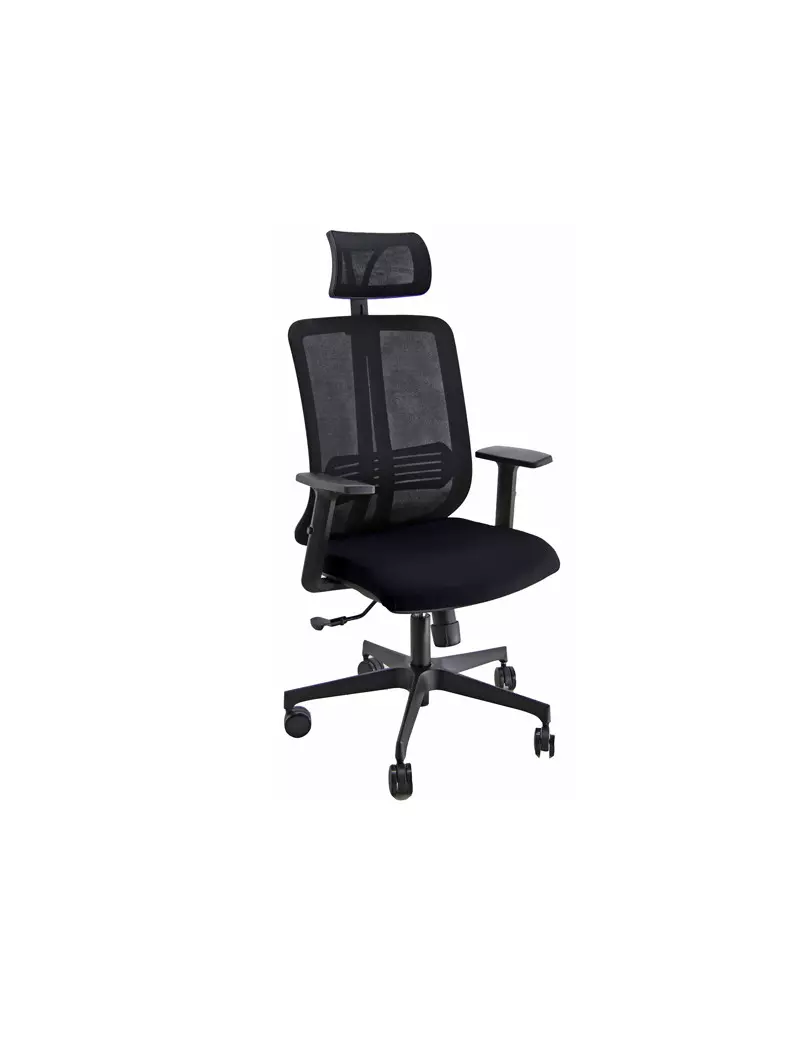 Sedia Semidirezionale Vertigo Unisit - con Poggiatesta - VRAPGM/BR2D/SN (Nero) Sedia Semidirezionale Vertigo Unisit - con Poggiatesta - VRAPGM/BR2D/SN (Nero)