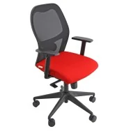 Sedia Semidirezionale Hubble Pro Unisit - HUHUPM/BR/IR (Nero e Rosso)