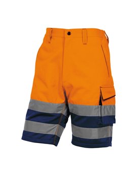 Bermuda da Lavoro Panostyle PHBE2 Delta Plus - Taglia XXL - PHBE2OMXX (Arancione Fluo)