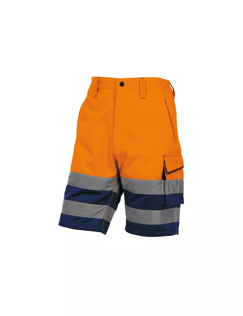 Bermuda da Lavoro Panostyle PHBE2 Delta Plus - Taglia XXL - PHBE2OMXX (Arancione Fluo)