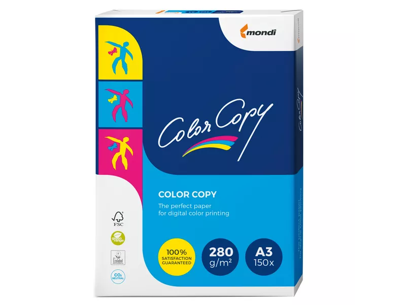 Carta Color Copy Mondi - A3 - 280 g - 6384 (Risma 150)