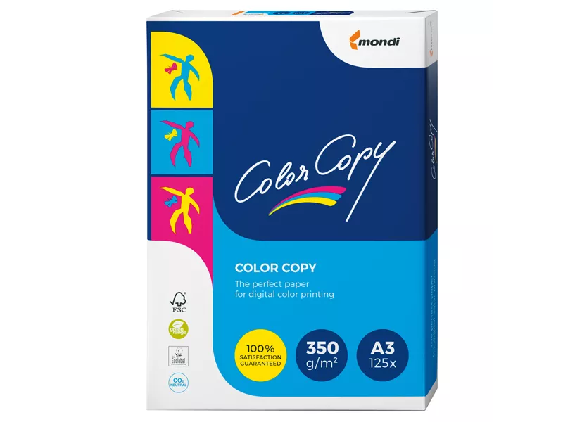 Carta Color Copy Mondi - A3 - 350 g - 6398 (Risma 125)