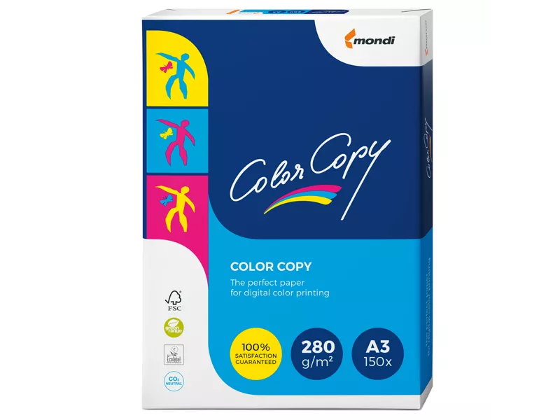 Carta Color Copy Mondi - A3 - 280 g - 6382 (Risma 150)