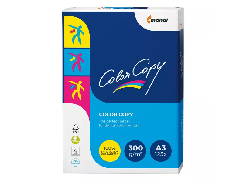 Carta Color Copy Mondi - A3 - 300 g - 6392 (Risma 125)