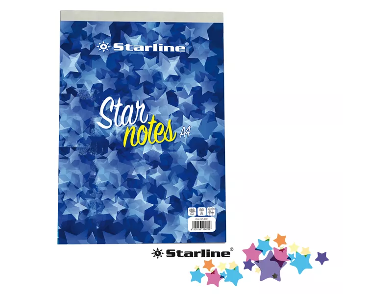 Blocco Punto Metallico Starnotes Starline - A4 - 5 mm - 60 Fogli - ODBLSTL2701A45M (Conf. 10)