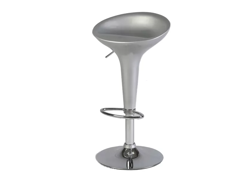 Sgabello Bar Serena Group - ABS e Acciaio - HC148G (Grigio Conf. 2)