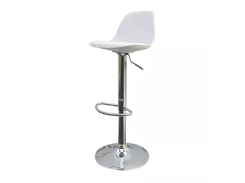 Sgabello Bobba Paperflow - PPL e Acciaio Cromato - K700521 (Bianco) Sgabello Bobba Paperflow - PPL e Acciaio Cromato - K700521 (Bianco)