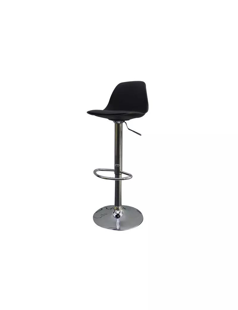 Sgabello Bobba Paperflow - PPL e Acciaio Cromato - K700521 (Nero) Sgabello Bobba Paperflow - PPL e Acciaio Cromato - K700521 (Nero)