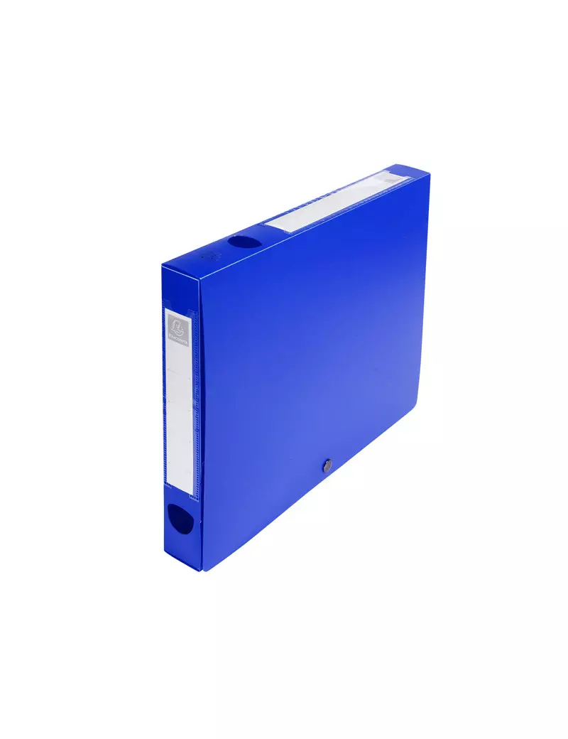 Scatola Archivio Box Exacompta - Dorso 4 - 25x33 cm - 54632E (Blu) Scatola Archivio Box Exacompta - Dorso 4 - 25x33 cm - 54632E (Blu)