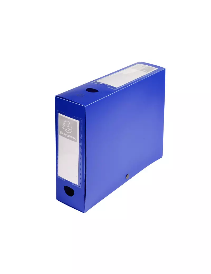 Scatola Archivio Box Exacompta - Dorso 8 - 25x33 cm - 59832E (Blu) Scatola Archivio Box Exacompta - Dorso 8 - 25x33 cm - 59832E (Blu)