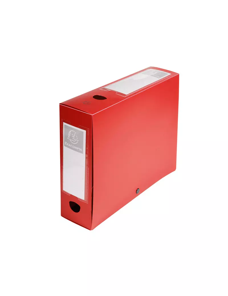 Scatola Archivio Box Exacompta - Dorso 8 - 25x33 cm - 59835E (Rosso) Scatola Archivio Box Exacompta - Dorso 8 - 25x33 cm - 59835E (Rosso)