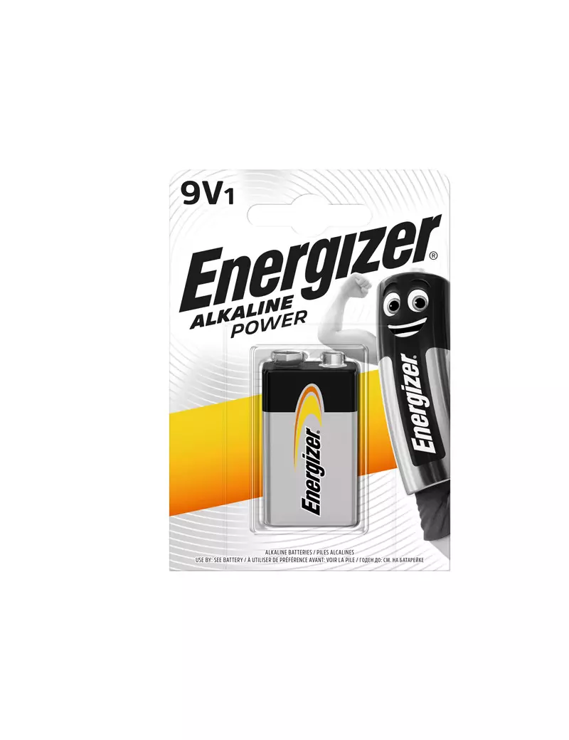 Pile Energizer Max - Transistor - 9 V - E300804100 Pile Energizer Max - Transistor - 9 V - E300804100