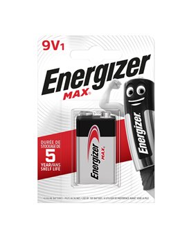 Pila Energizer Max - Transistor - 9 V - E301531800