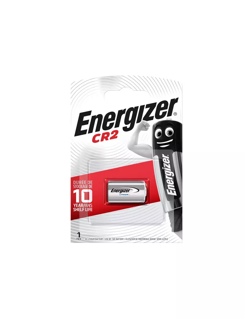 Pila Specialistica Energizer - CR2 - Photo Lithium - 3V - E301029400 Pila Specialistica Energizer - CR2 - Photo Lithium - 3V - E301029400