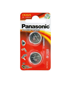 Pila Specialistica Panasonic - CR2025 - 3V - C302025 (Conf. 2)