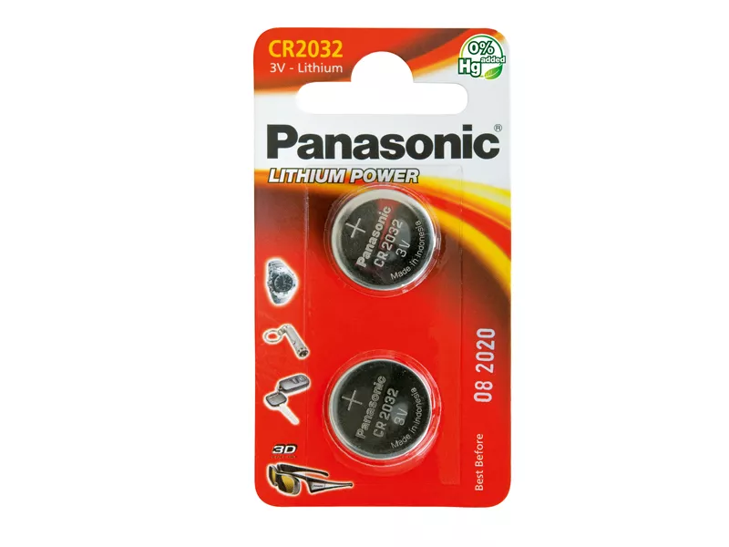 Pila Specialistica Panasonic - CR2032 - 3V - C302032 (Conf. 2)