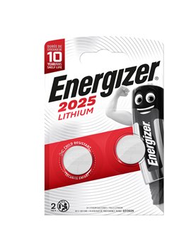 Pila Specialistica Energizer - CR2025 - 3V - E300788900 (Conf. 2)