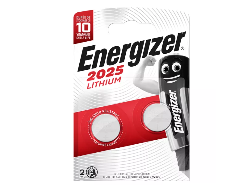 Pila Specialistica Energizer - CR2025 - 3V - E300788900 (Conf. 2)