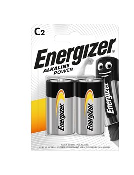 Pila Energizer Alkaline Power - Mezzatorcia C - 1,5 V - E300803700 (Conf. 2)