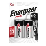 Pila Energizer Max - Mezzatorcia C - 1,5 V - E301533200 (Conf. 2)