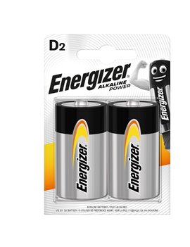 Pila Energizer Alkaline Power - Torcia D - 1,5 V - E300803900 (Conf. 2)