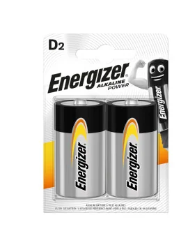 Pila Energizer Alkaline Power - Torcia D - 1,5 V - E300803900 (Conf. 2)