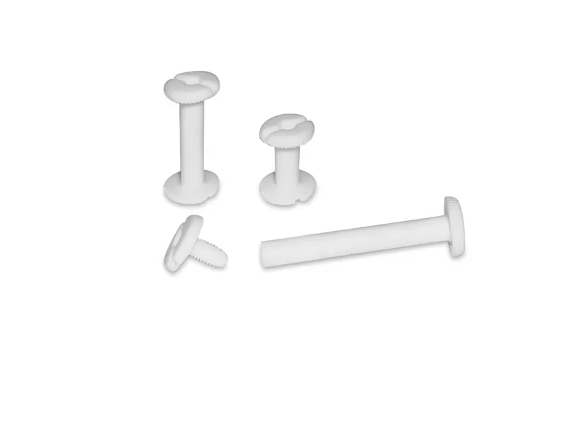 Viti Sepolte in Plastica per Rilegatura CWR - 30 mm - 06303 (Bianco Conf. 20)