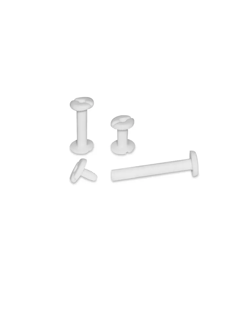 Viti Sepolte in Plastica per Rilegatura CWR - 40 mm - 06304 (Bianco Conf. 20) Viti Sepolte in Plastica per Rilegatura CWR - 40 mm - 06304 (Bianco Conf. 20)