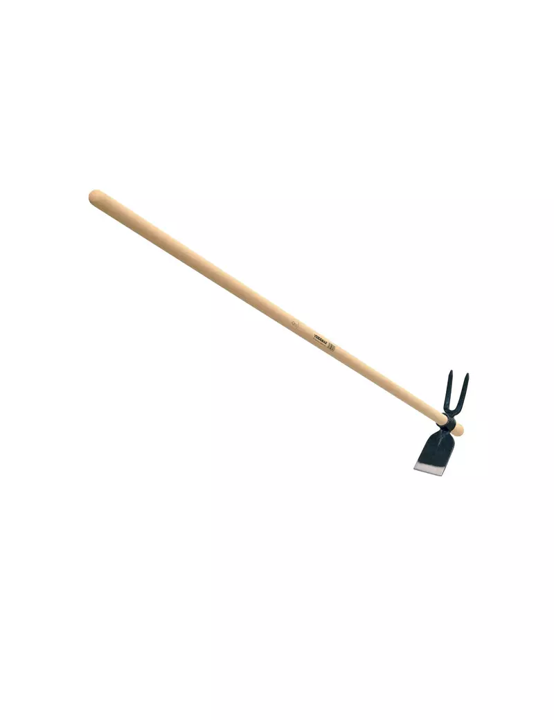 Zappetta a Punta Quadra e Bidente Verdemax - 125 cm - 6131 Zappetta a Punta Quadra e Bidente Verdemax - 125 cm - 6131