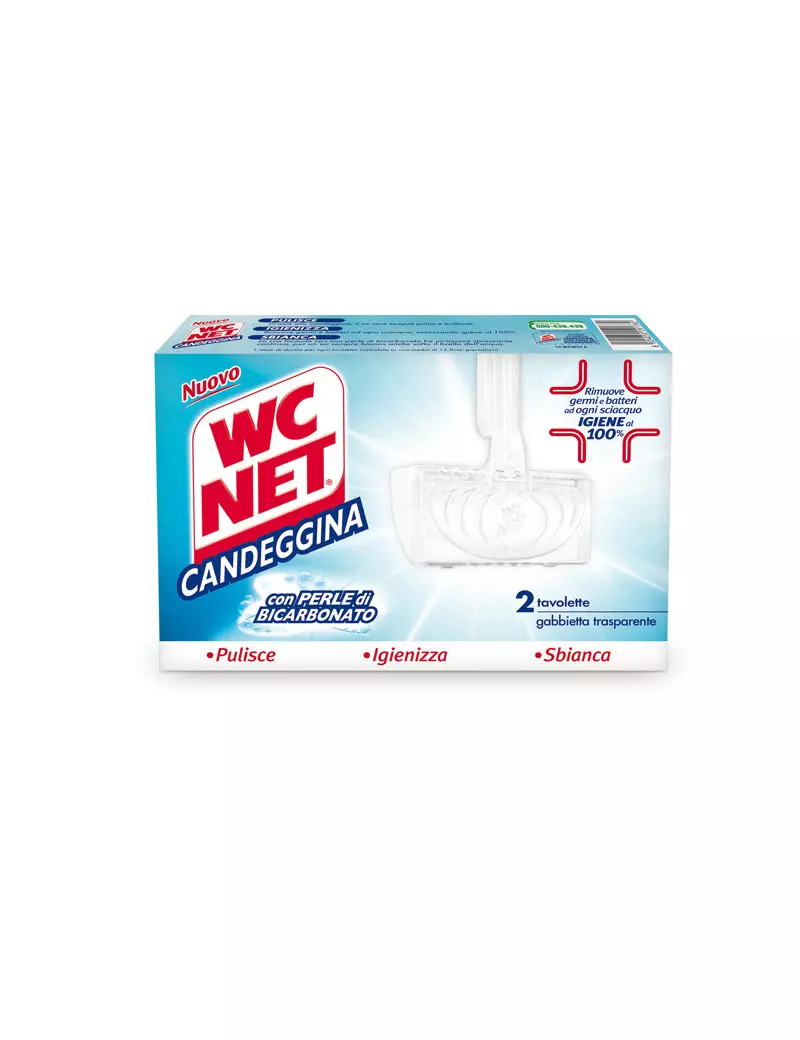 WC Net Tavoletta Solida Candeggina Extra White - M74498 (Conf. 2)