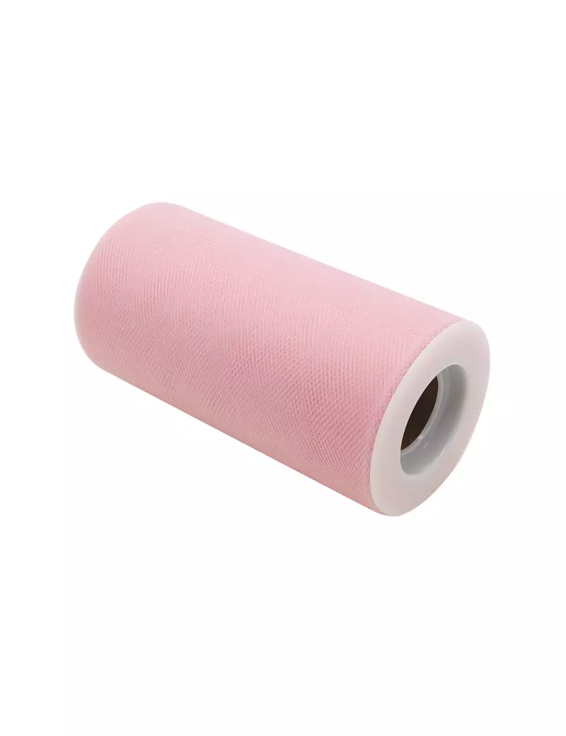 Tulle in Rotolo Big Party - 12,5 cm x 25 m - 85045 (Rosa)