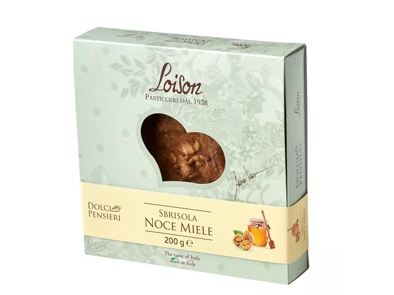Torta Sbrisola Loison - Noce e Miele - 533 (Conf. 200 g)