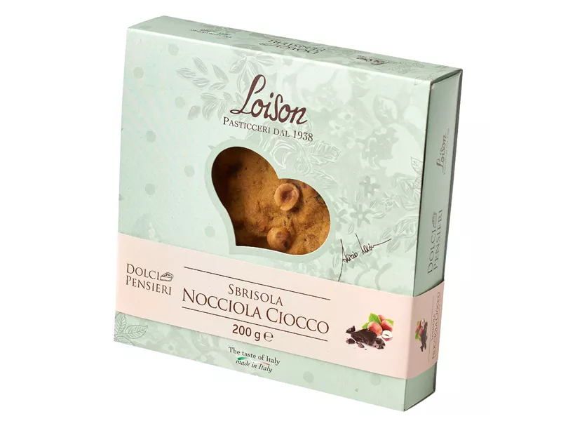 Torta Sbrisola Loison - Nocciola Ciocco - 531 (Conf. 200 g) Torta Sbrisola Loison - Nocciola Ciocco - 531 (Conf. 200 g)
