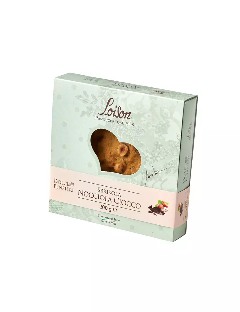 Torta Sbrisola Loison - Nocciola Ciocco - 531 (Conf. 200 g) Torta Sbrisola Loison - Nocciola Ciocco - 531 (Conf. 200 g)