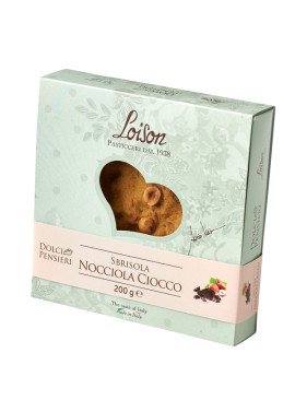 Torta Sbrisola Loison - Nocciola Ciocco - 531 (Conf. 200 g)