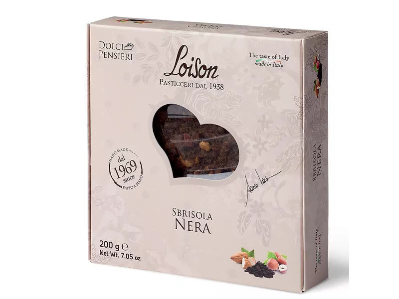 Torta Sbrisola Loison - Nera - 535 (Conf. 200 g)