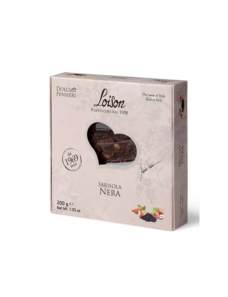Torta Sbrisola Loison - Nera - 535 (Conf. 200 g)