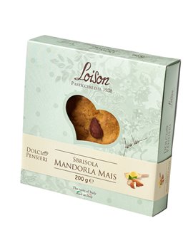 Torta Sbrisola Loison - Mandorla Mais - 530 (Conf. 200 g)