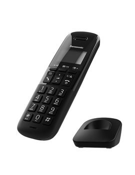 Telefono Fisso Panasonic KX-TG610 - 531812119 (Nero)
