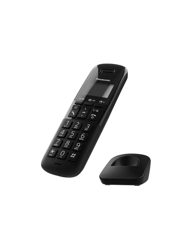Telefono Fisso Panasonic KX-TG610 - 531812119 (Nero)