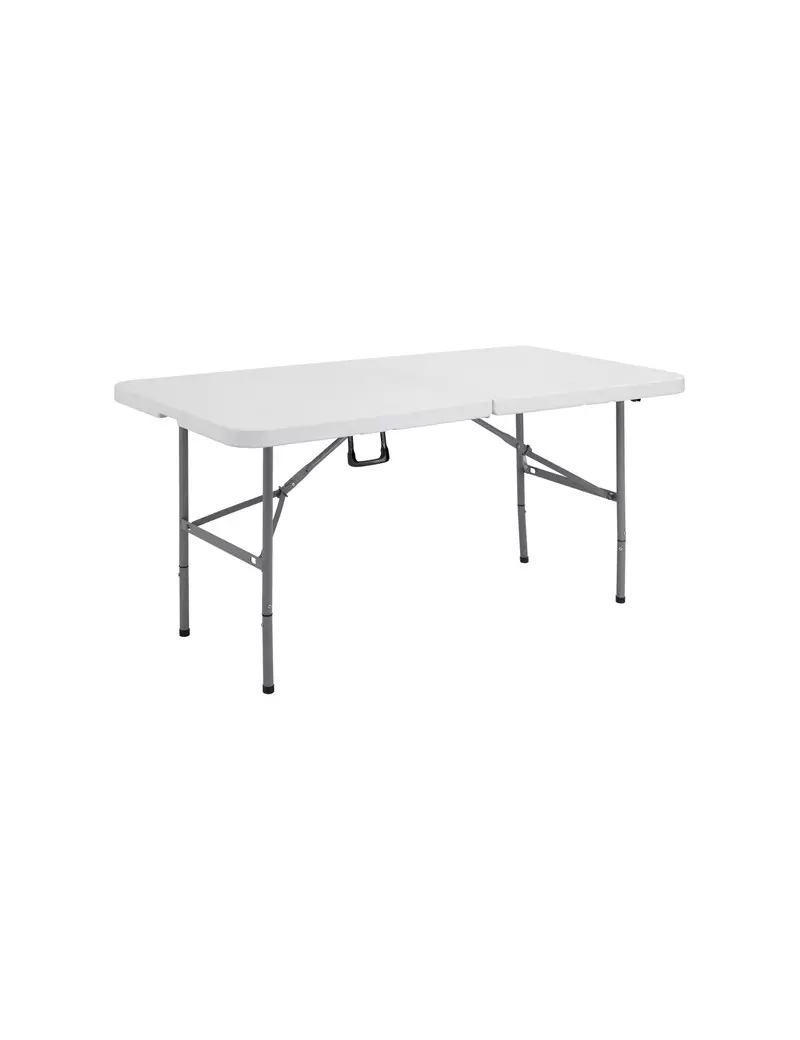Tavolo Pieghevole in Polietilene Serena Group - 74x76x152 cm - CZ152F (Bianco) Tavolo Pieghevole in Polietilene Serena Group - 74x76x152 cm - CZ152F (Bianco)
