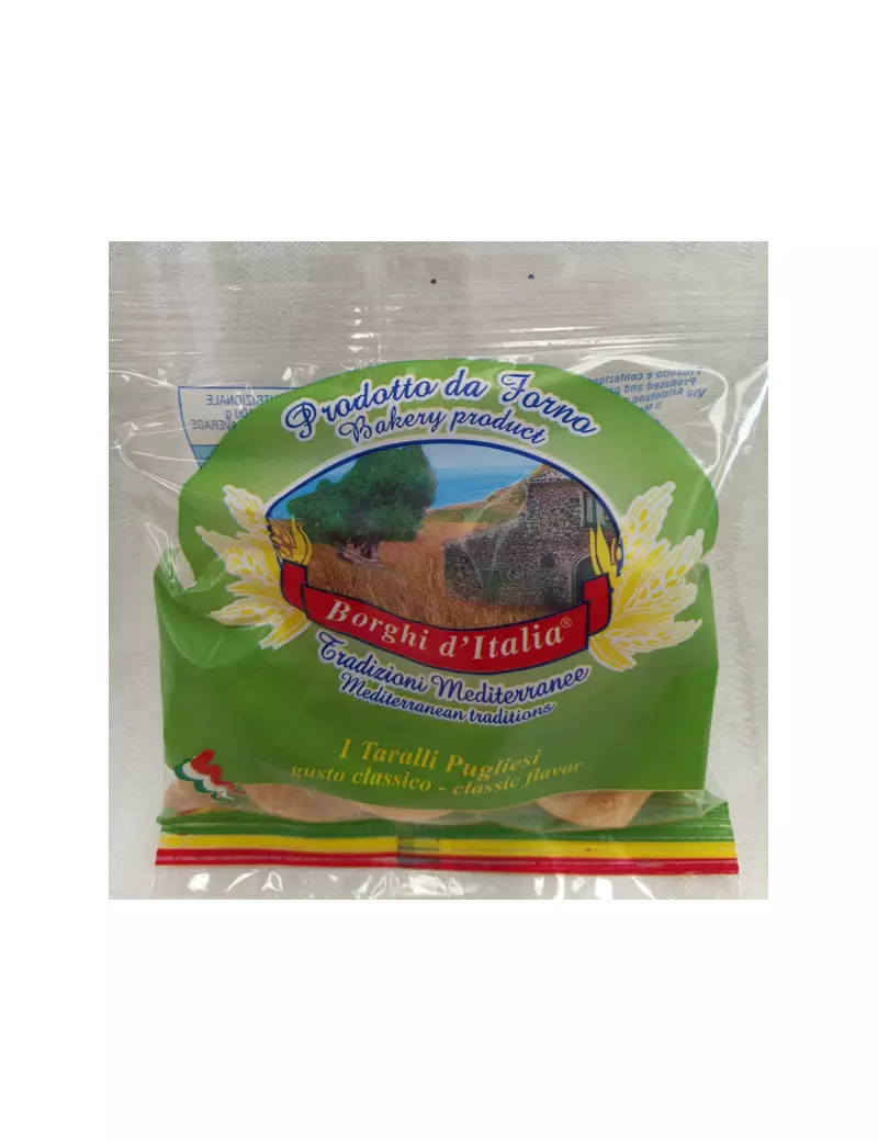 Taralli Borghi d'Italia - 40 g - BITOM (Conf. 60) Taralli Borghi d'Italia - 40 g - BITOM (Conf. 60)