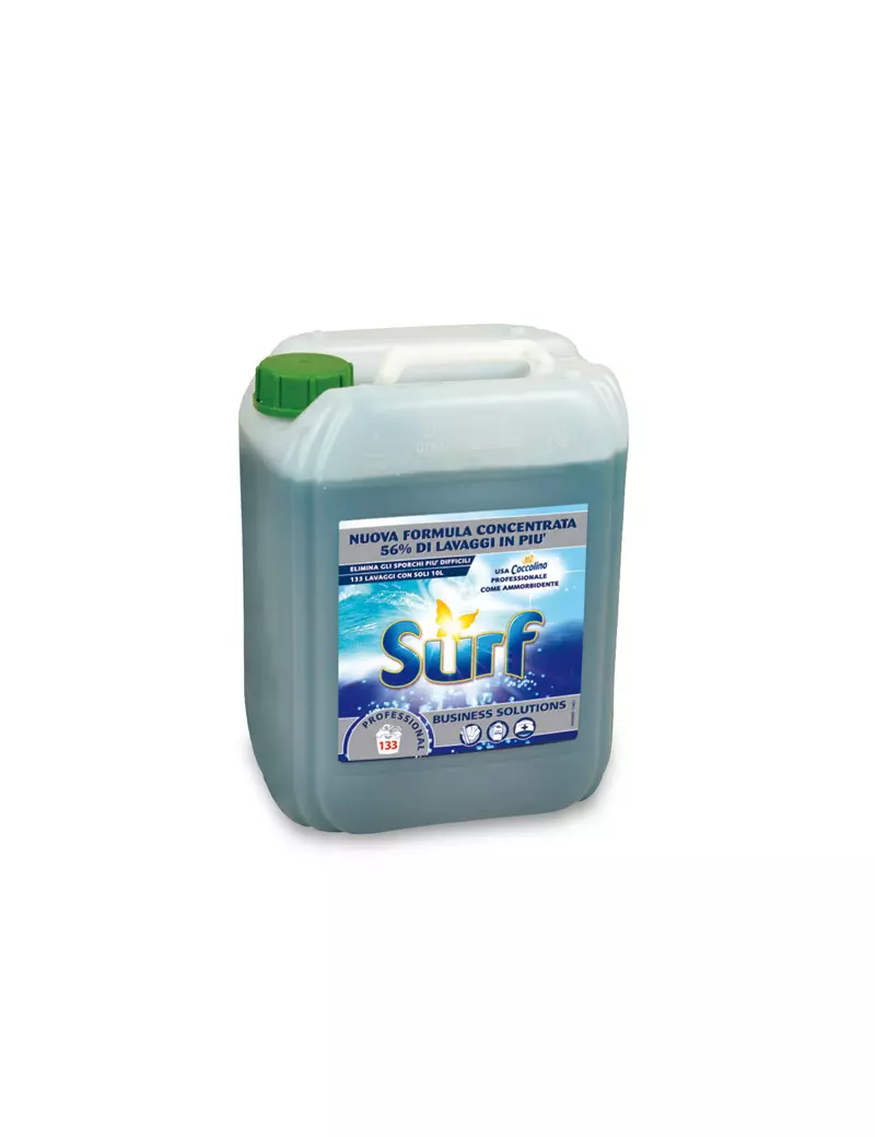 Detersivo Liquido per Lavatrice Surf - 10 Litri - 7518800 Detersivo Liquido per Lavatrice Surf - 10 Litri - 7518800