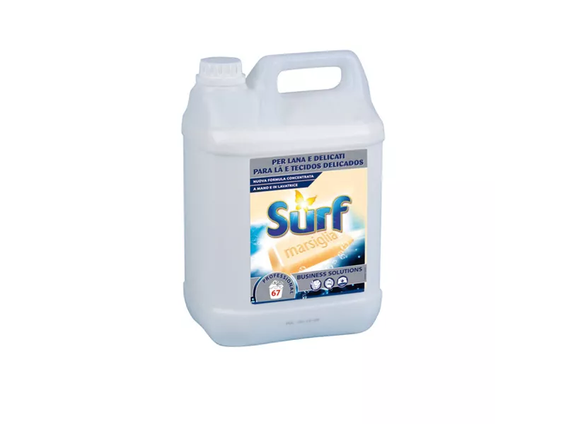 Detersivo Liquido per Lavatrice Surf - 5 Litri - 7510513 (Marsiglia) Detersivo Liquido per Lavatrice Surf - 5 Litri - 7510513 (Marsiglia)