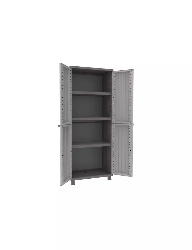 Armadio in Polipropilene JWood Terry Store Age - Effetto Legno - 68x37,5x170 cm - 1002717 (Grigio Tortora) Armadio in Polipropilene JWood Terry Store Age - Effetto Legno - 68x37,5x170 cm - 1002717 (Grigio Tortora)