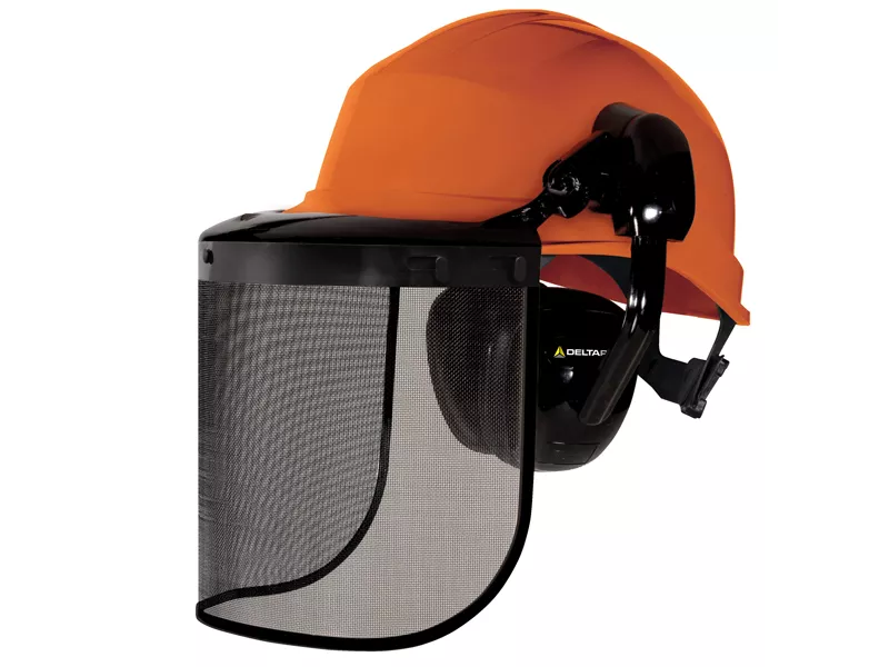 Elmetto Forestale Forestier 3 Delta Plus - FORE3OR (Arancione)