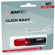 Pen Drive B110 Click Easy Emtec - USB 3.2 - 16 GB - ECMMD16GB113 (Rosso)